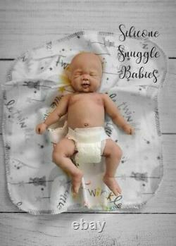 Made in USA 8 Micro Preemie Full Body Silicone Baby Boy Doll Cooper