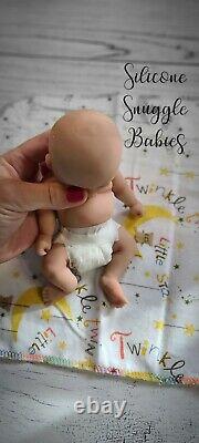 Made in USA 8 Micro Preemie Full Body Silicone Baby Girl Doll Izzy