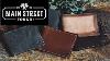 Main Street Forge Best Usa Handmade Men S Wallet Front Pocket Slim Bi Fold Quick Review