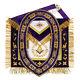 Masonic Grand Lodge Master Mason 100% Lambskin Apron With Chain Collar Hand Made
