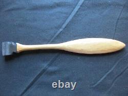 Med. Classic Northwest Coast Design Paddle, Eagle Effigy Oar, Wy-052307639