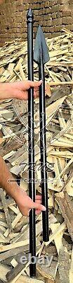 Medieval 300 Spartan Spear Hand Forged Spear Viking Metal Forged Spear