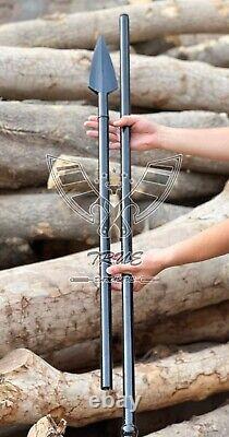 Medieval 300 Spartan Spear Hand Forged Spear Viking Metal Forged Spear