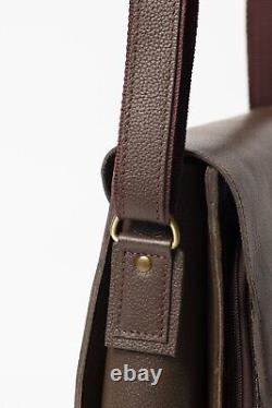 Men's Faux Leather Messenger HandBag Shoulder Crossbody for Business and Fashion