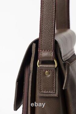 Men's Faux Leather Messenger HandBag Shoulder Crossbody for Business and Fashion