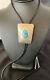 Mens Blue Kingman Turquoise Navajo Sterling Silver Bolo Tie 12144