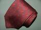 Mens Robert Talbott Tie 100% Silk Made In Usa Hand Sewn Red