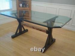 Metal Table Legs, Custom Sizes, Farmhouse Metal Table Legs, Handmade In USA