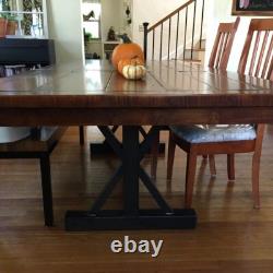 Metal Table Legs, Custom Sizes, Farmhouse Metal Table Legs, Handmade In USA