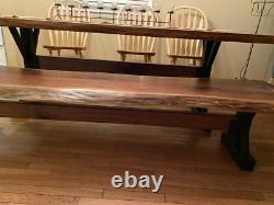 Metal Table Legs, Custom Sizes, Farmhouse Metal Table Legs, Handmade In USA