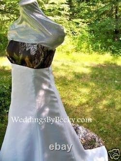 NEW Camo Wedding Gown -Mossy Oak SATIN camo- MADE ONLY IN USA
