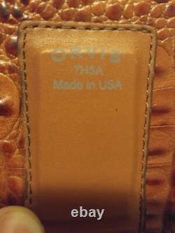 NEW Hand Made USA Orvis Genuine American Alligator Card-Holder Money Clip WALLET