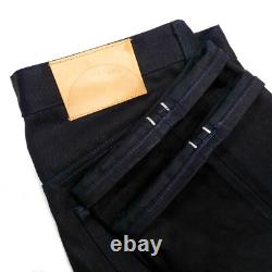 NOBLE Truman Hand Made USA Cone Mills Selvedge Denim Deep Navy Truman Jeans 34