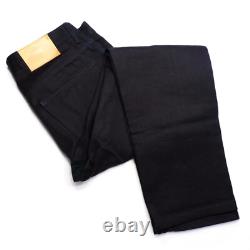 NOBLE Truman Hand Made USA Cone Mills Selvedge Denim Deep Navy Truman Jeans 34