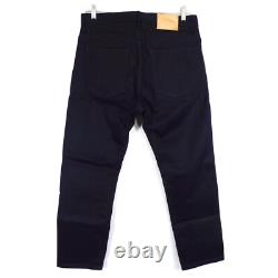 NOBLE Truman Hand Made USA Cone Mills Selvedge Denim Deep Navy Truman Jeans 34