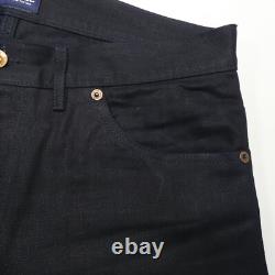 NOBLE Truman Hand Made USA Cone Mills Selvedge Denim Deep Navy Truman Jeans 34