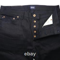 NOBLE Truman Hand Made USA Cone Mills Selvedge Denim Deep Navy Truman Jeans 34