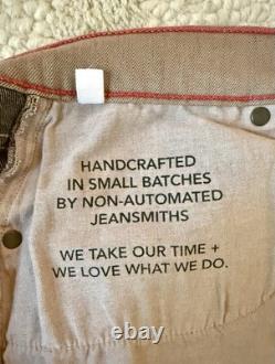 NWT Raleigh Denim Workshop Alexander Stretch Factory Floor Olive 33 Jeans