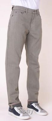 NWT Raleigh Denim Workshop Alexander Stretch Factory Floor Olive 33 Jeans