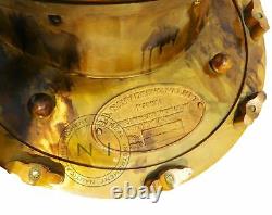 Nautical 18'' U. S Navy Diving Helmet Mark V Glass Vintage Home Decorative helmet