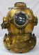 Nautical Anchor Engineering Deep Sea Divers Helmet U. S. Navy Diving Helm 42cm Ht