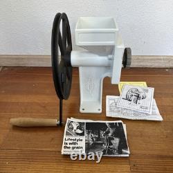 Never Used Country Living Grain Mill Hand Crank Non-Electric Grinder -USA Made