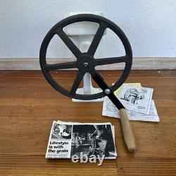 Never Used Country Living Grain Mill Hand Crank Non-Electric Grinder -USA Made