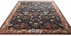 New Hand Made Blue Parsian Oriental Handmade Wool Area RUG & Carpet