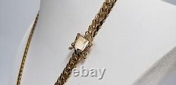 New Hand Made Real 10K 8mm 22 Yellow Gold Miami Cuban Link Chain heavy 104.6G