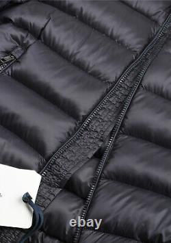 New Moncler Blue Rodez Doudoune Jacket Coat Size 1 / S / 46 / 36 U. S. Jacket