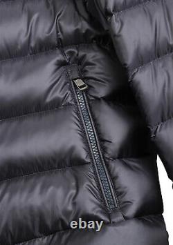 New Moncler Blue Rodez Doudoune Jacket Coat Size 1 / S / 46 / 36 U. S. Jacket