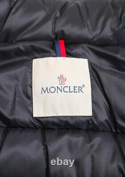 New Moncler Blue Rodez Doudoune Jacket Coat Size 1 / S / 46 / 36 U. S. Jacket