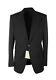 New Tom Ford Windsor Signature Solid Black Suit Size 50 It / 40r U. S