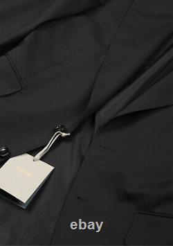 New TOM FORD Windsor Signature Solid Black Suit Size 50 IT / 40R U. S