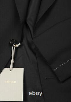 New TOM FORD Windsor Signature Solid Black Suit Size 50 IT / 40R U. S