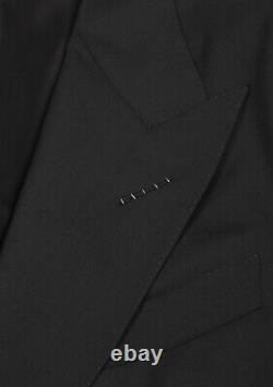 New TOM FORD Windsor Signature Solid Black Suit Size 50 IT / 40R U. S