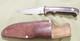 Nice Wheeler Custom Chute Knife Tapered Tang
