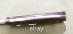 Nice Wheeler Custom Chute Knife Tapered Tang