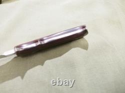Nice Wheeler Custom Chute Knife Tapered Tang