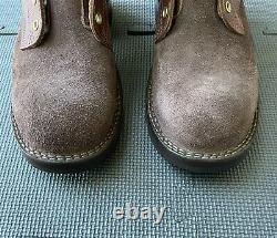 Nicks Handmade 11 E Ranger Chocolate Walnut 10 Vibram Boots Steel Toe New USA