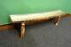 Northern Rustic Pine Log 5 Foot Bench Solid Wood/free Shipping/made In Usa