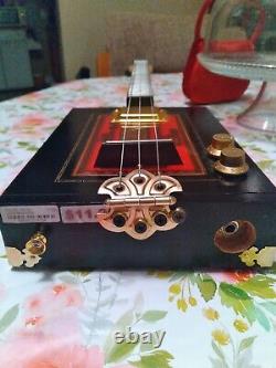 ORDER NOW 4 XMAS Hand made to order 3 String Cigar Box Guitar. HUMBUCKER P. U