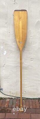 OUTSTANDING Rare MINT Vintage 60 OLD TOWN Kayak Canoe Wood Hand Made Paddle