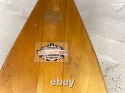 OUTSTANDING Rare MINT Vintage 60 OLD TOWN Kayak Canoe Wood Hand Made Paddle