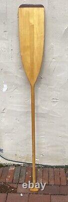 OUTSTANDING Rare MINT Vintage 60 OLD TOWN Kayak Canoe Wood Hand Made Paddle