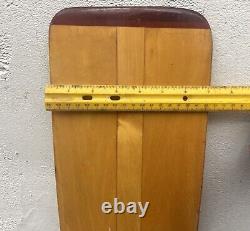 OUTSTANDING Rare MINT Vintage 60 OLD TOWN Kayak Canoe Wood Hand Made Paddle