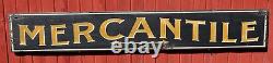 Old Time Mercantile Sign Rustic Hand Made Vintage Wooden Sign