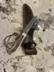 Olsen # 600 Stag Handle Hand Made Sheath Knife Howard City Mi Nib Made In Usa