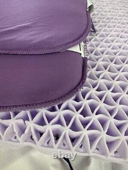 Original Purple Pillow with Two Boosters. Dimensions 24 in. L X 16 in. W X3 INCH