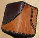 Ostrich And Leather Wallet Hand Made Crafted Usa Front Pocket Credit Card Unique